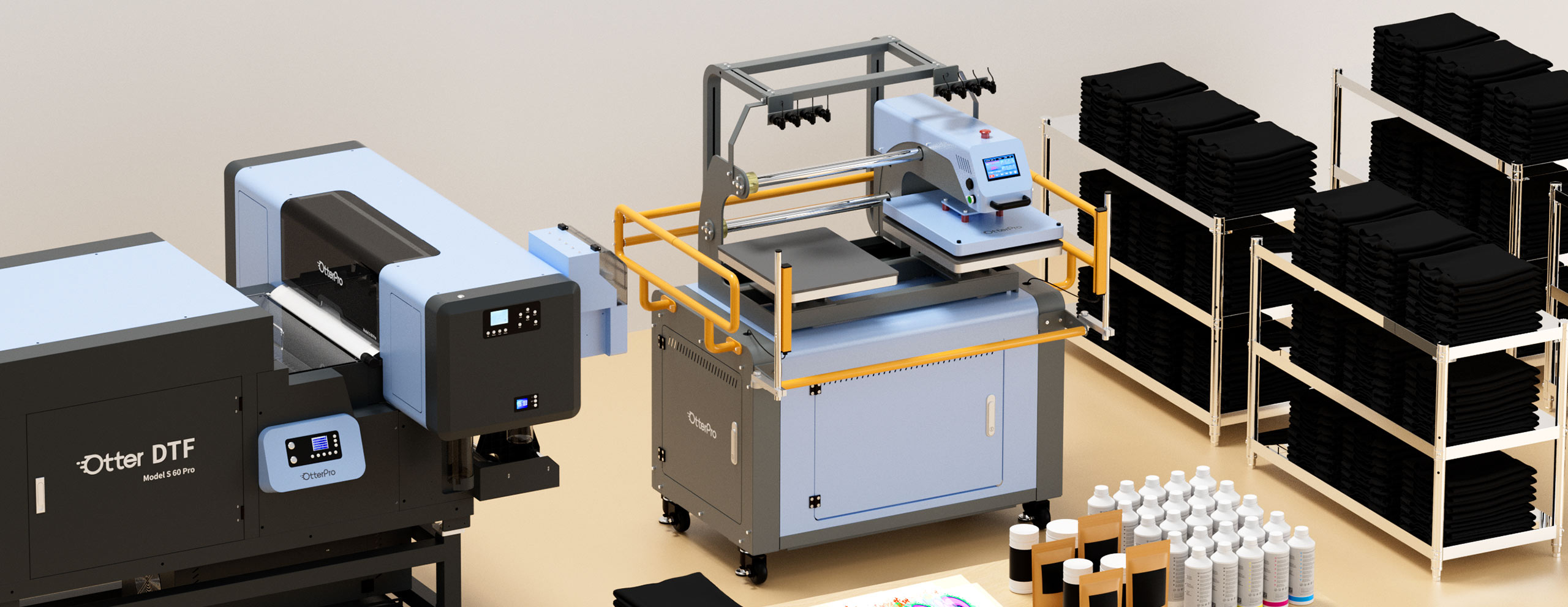 Air Press Automatic Dual-Station Heat Press P16B Pro