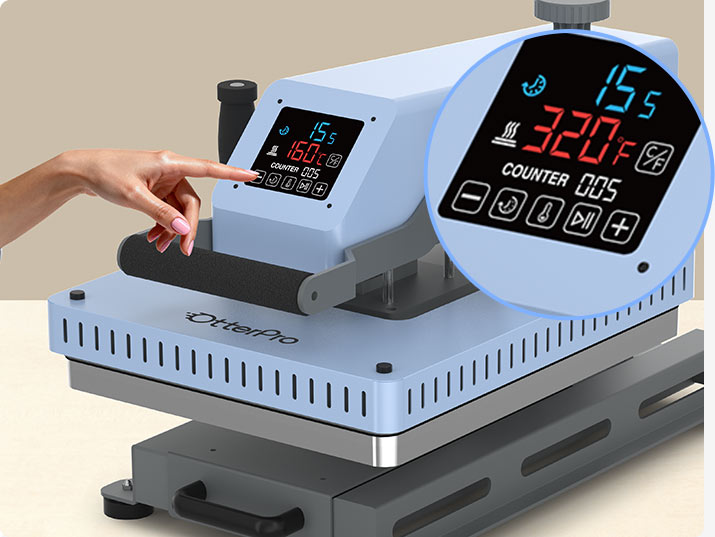 Swing Away Heat Press