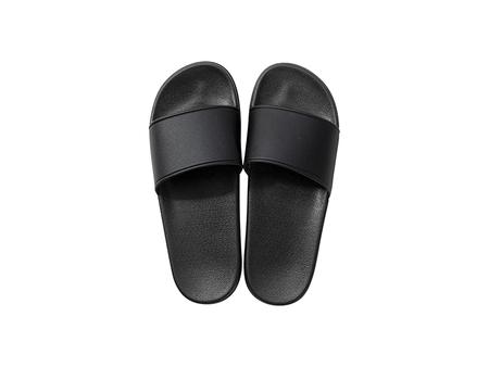 Zapatilla imprimible DTF (negro/negro)