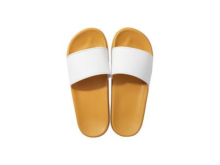 Zapatilla imprimible DTF (amarillo/blanco)